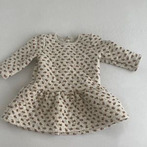 Petit bateau printed baby dress size 6m